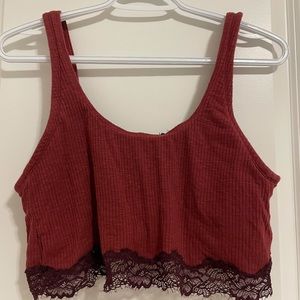 Tank top with bra inside